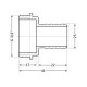 Штуцер Thermo Alliance Standart 25х3/4" ЗР SD4272025