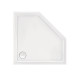 Душовий піддон Qtap Diamond 301112 100x100x12 см + сифон