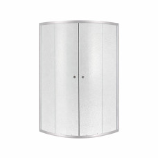 Душова кабіна Lidz Latwa SC80x80.SAT.MID.FR, скло Frost 4 мм без піддона