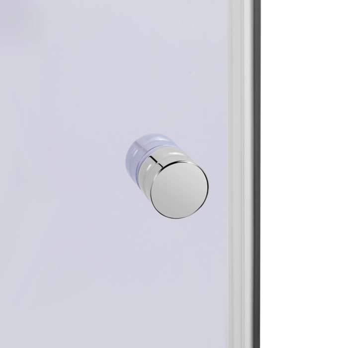Душова кабіна Lidz Latwa SC80x80.SAT.MID.GR, скло тоноване 4 мм без піддона