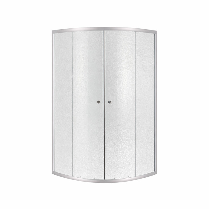 Душова кабіна Lidz Latwa SC90x90.SAT.LOW.FR, скло Frost 4 мм без піддона