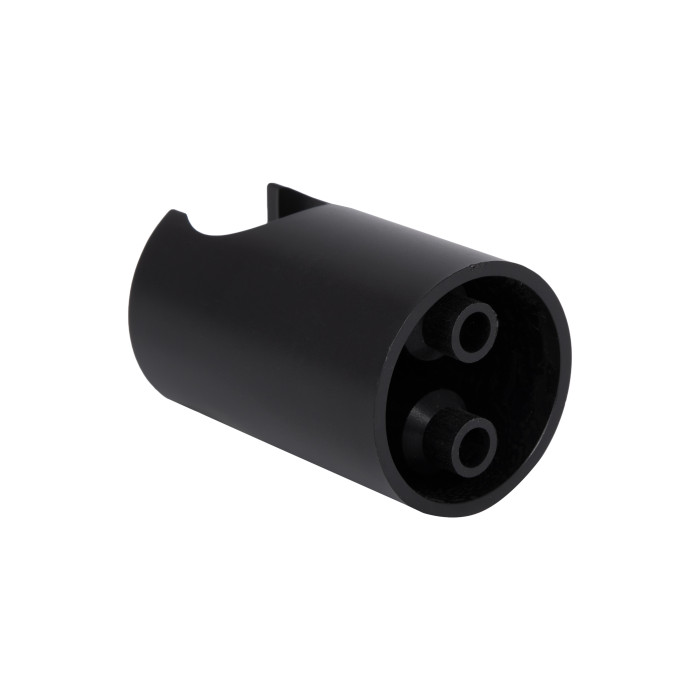 Тримач для ручного душу Qtap Spojeni округлий QT829910842854OB Black Matt