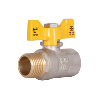 Кран кульовий Thermo Alliance Base 1/2" ВЗ для газу (метелик) SD607G15