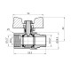 Кран кульовий Thermo Alliance Base 1/2" ВЗ для газу (метелик) SD607G15
