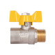 Кран кульовий Thermo Alliance Base 1/2" ВЗ для газу (метелик) SD607G15