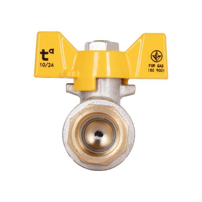 Кран кульовий Thermo Alliance Base 1/2" ВЗ для газу (метелик) SD607G15