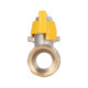 Кран кульовий Thermo Alliance Base 1/2" ВЗ для газу (метелик) SD607G15
