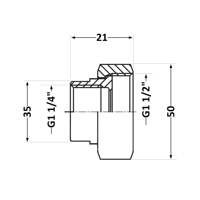 Гайки до циркуляційного насоса GRS 1 1/2"