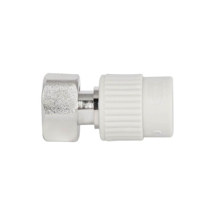 Муфта під Євроконус PPR із накидною гайкою Thermo Alliance 20х3/4" ВР з латунним штоком