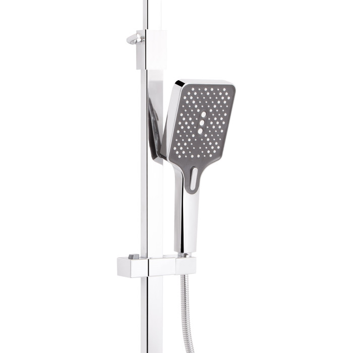 Душова система універсальна Qtap Swan Cascada на три споживачі (з виливом) QTSWA111CRM45566 Chrome