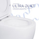 Унітаз-компакт Qtap Robin Ultra Quiet безободковий з сидінням Soft-close QT13226089AW