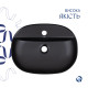 Раковина-чаша Qtap Scorpio 500x380x120 Matt black QT146533MB