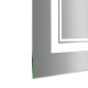 Дзеркало Qtap Cardinal (CA1) 800х500 з LED-підсвічуванням Touch, з антизапотіванням, з димером, рег. темп. кольору (3000-6500K) Reverse QT0478C5080
