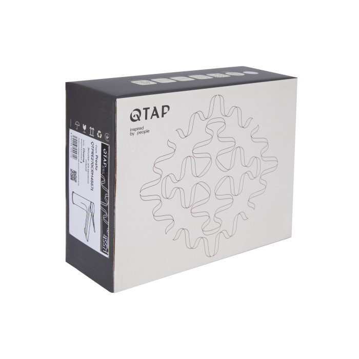 Змішувач для раковини Qtap Presto QTPRE270CRM45571 Chrome