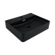 Раковина Qtap Nando LT 500х420х130 Matt black QT12116146AMB