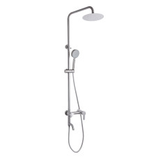 Душова система універсальна Brinex Pure 1030 на три споживачі  Nickel BRIPUR1030NKL