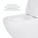 Акційний набір: Унітаз підвісний Jay Ultra Quiet QT07335177W 485х360х320 + Tern Ultra Quiet QT17332303ASW 490x365x325