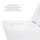 Акційний набір: Унітаз підвісний Jay Ultra Quiet QT07335177W 485х360х320 + Tern Ultra Quiet QT17332303ASW 490x365x325
