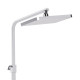 Душова система універсальна Qtap Swan Cascada на три споживачі (з виливом) QTSWA111CRW45570 Chrome/White