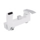 Душова система універсальна Qtap Swan Cascada на три споживачі (з виливом) QTSWA111CRW45570 Chrome/White