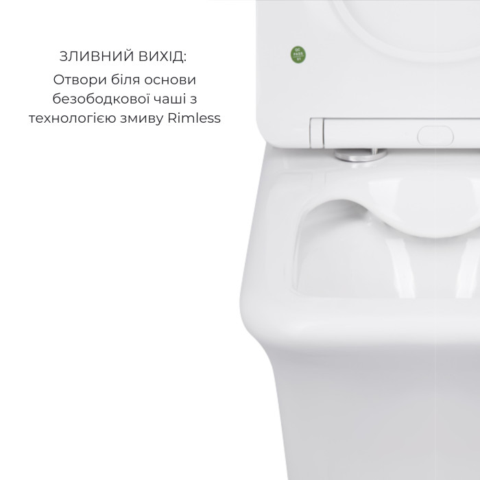 Акційний набір: Унітаз підлоговий Scorpio Ultra Quiet QT14222125AUQW + Унітаз підлоговий Kalao Rimless QT08221213A W