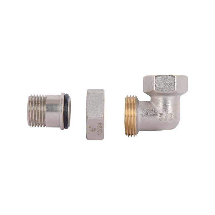 Згін-американка Thermo Alliance Standart 1/2"ВЗ нікель, кутовий TAS191W15
