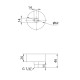 Манометр із гліцерином Thermo Alliancе Forte 6 бар, 1/4"З, нижнє підключення TAF170G6B