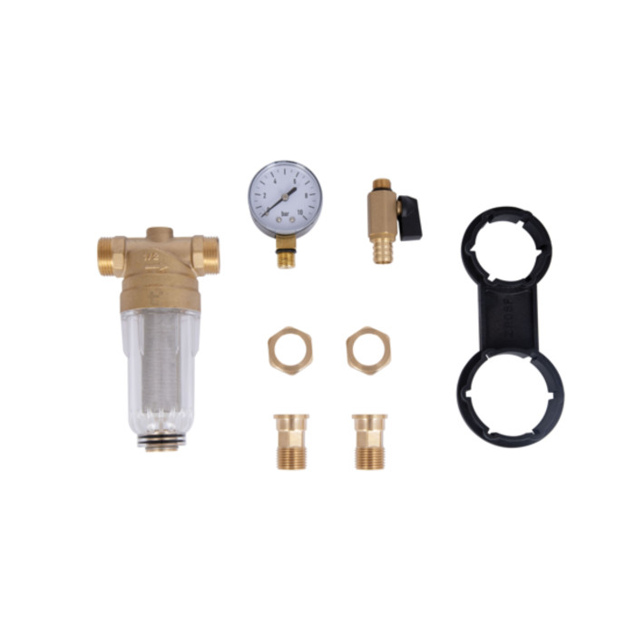 Фільтр самопромивний Thermo Alliance Standart 1/2" тонкого очищення, пластикова колба TAS128W15