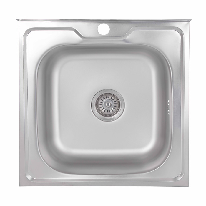 Кухонна мийка Brinex 5050 0,6 мм Satin (BRIN5050SAT06)