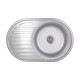 Кухонна мийка Brinex 7750 0,8 мм Satin (BRIN7750SAT08)