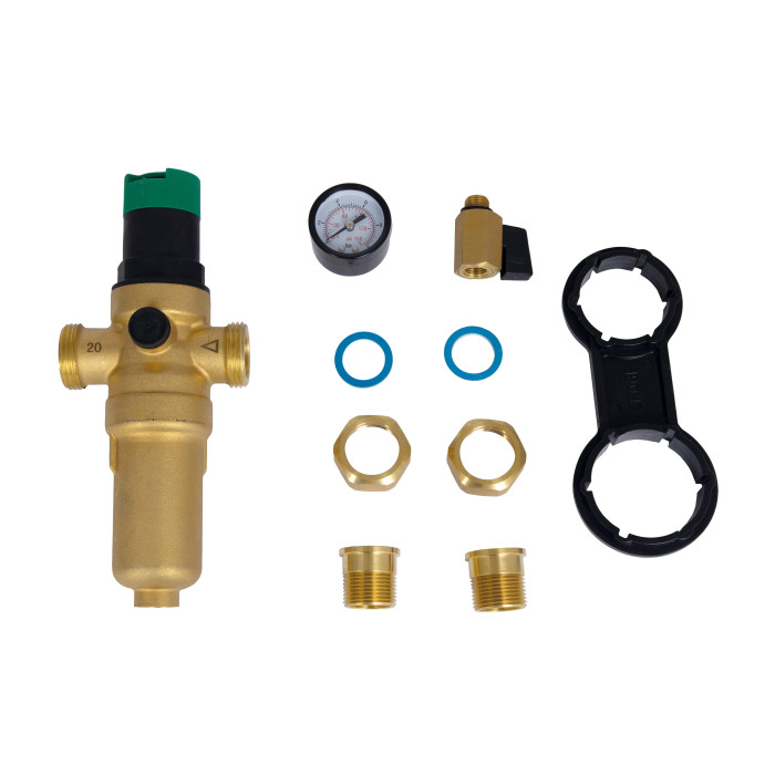 Фільтр самопромивний Thermo Alliance Forte 3/4" з редуктором для горячої води SF128W20H