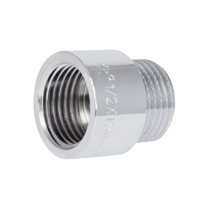 Подовжувач хромований Thermo Alliance Forte 1/2"ВЗ, L=15 мм TAF1301515