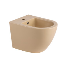 Біде підвісне Qtap Robin 515x370x350 мм, Beige QT13551381GSB