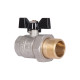 Кран кульовий "Американка" Thermo Alliance Base прямий 1" ВЗ SD221W25