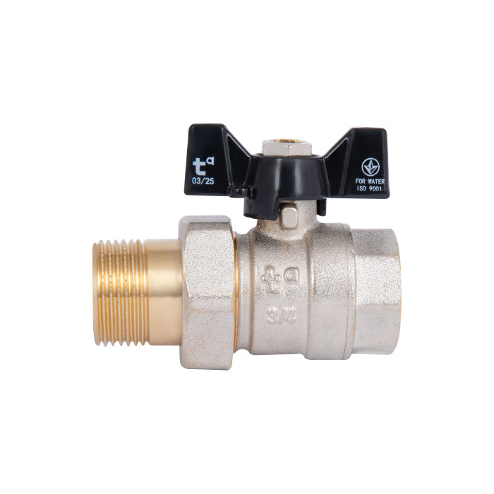 Кран кульовий "Американка" Thermo Alliance Base прямий 3/4" ВЗ SD221W20