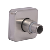 Кронштейн стійки Lidz (34,5х53х53) для душових систем Kubis 1033,1030 Nickel LDKUB3455353N49524