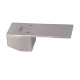 Ручка 25 мм Lidz (90х35х26,3) для змішувачів Kubis Nickel LDKUB903526349499