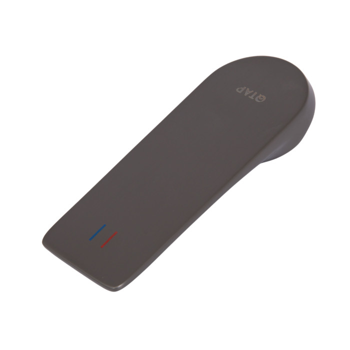 Ручка картриджа Qtap (116,5х41,5х18) для змішувачів Vlasta New Gunmetal Black PVD QTVLA11654151849628