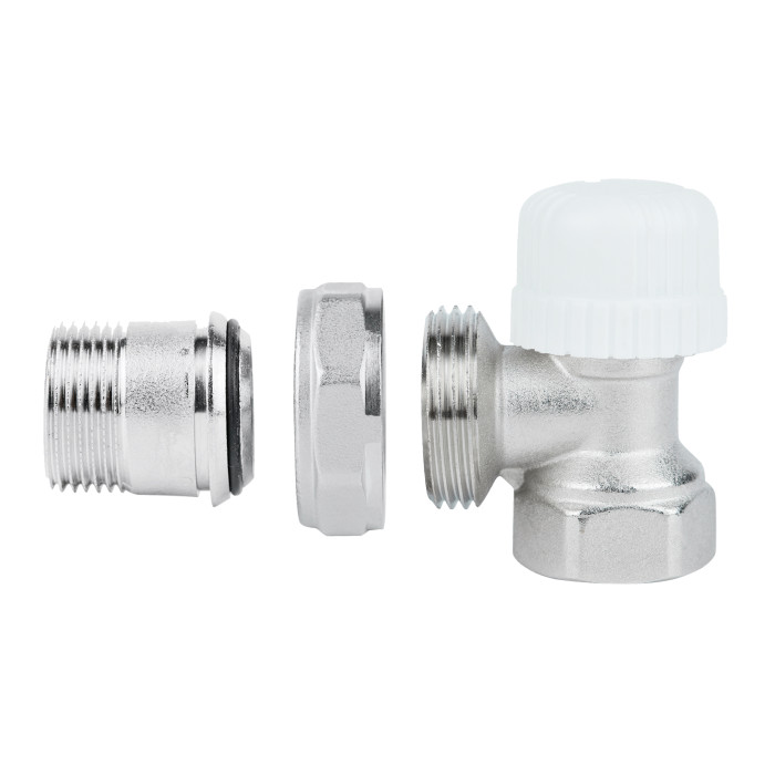 Кран радіаторний Icma 3/4" 28х1,5 кутовий №774