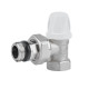 Кран радіаторний Icma 1/2" з антипротіканням кутовий без ручки №952
