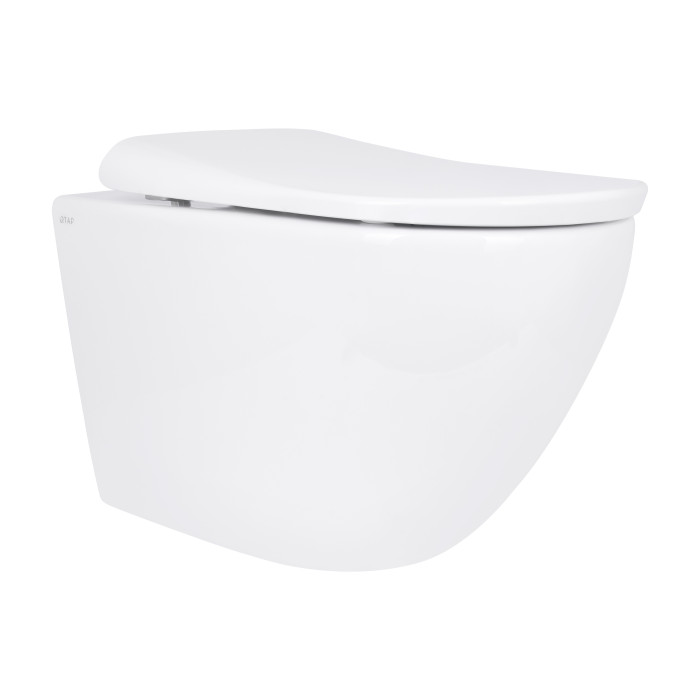 Унітаз підвісний Qtap Robin ML Ultra Quiet 520x365x365 мм, з сидінням Soft-close MagLock, White QTROBML26W49623