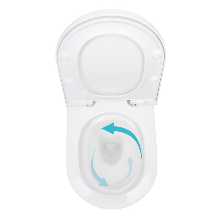 Унітаз підвісний Qtap Robin ML Ultra Quiet 520x365x365 мм, з сидінням Soft-close MagLock, White QTROBML26W49623