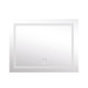 Дзеркало Lidz Kubis (KU1) 1200х800 з LED-підсвічуванням Touch, з антизапотіванням, з димером, рег. яскравості LDKUB120080049008