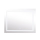 Дзеркало Lidz Kubis (KU1) 1200х800 з LED-підсвічуванням Touch, з антизапотіванням, з димером, рег. яскравості LDKUB120080049008