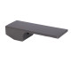 Ручка Qtap (25x42,2x119,7) для змішувачів Gemini Gunmetal Black PVD QTGEM254221197GMB50053