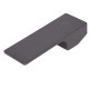 Ручка Qtap (25x42,2x119,7) для змішувачів Gemini Gunmetal Black PVD QTGEM254221197GMB50053