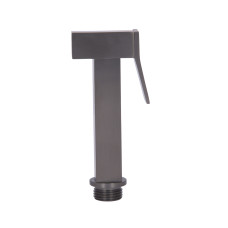 Лійка для ручного душу Qtap (160,5x18,2x56) для змішувача для раковини з гігієнічним душем Gemini Gunmetal Black PVD QTGEM160518256GMB50077