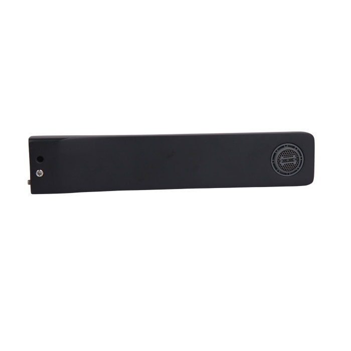 Вилив Qtap (25,8x39,3x200) для змішувача для раковини прихованого монтажу Gemini Matt Black QTGEM258393200BLA50127