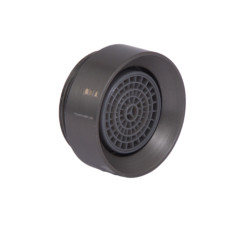 Аератор в зборі Qtap (12,9x23,7x23,7) для душової системи Gemini Matt Black QTGEM12923723750083