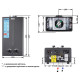 Колонка газовая дымоходная Thermo Alliance JSD20-10CR BLACK 10 л